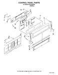 Diagram for 02 - Control Panel Parts