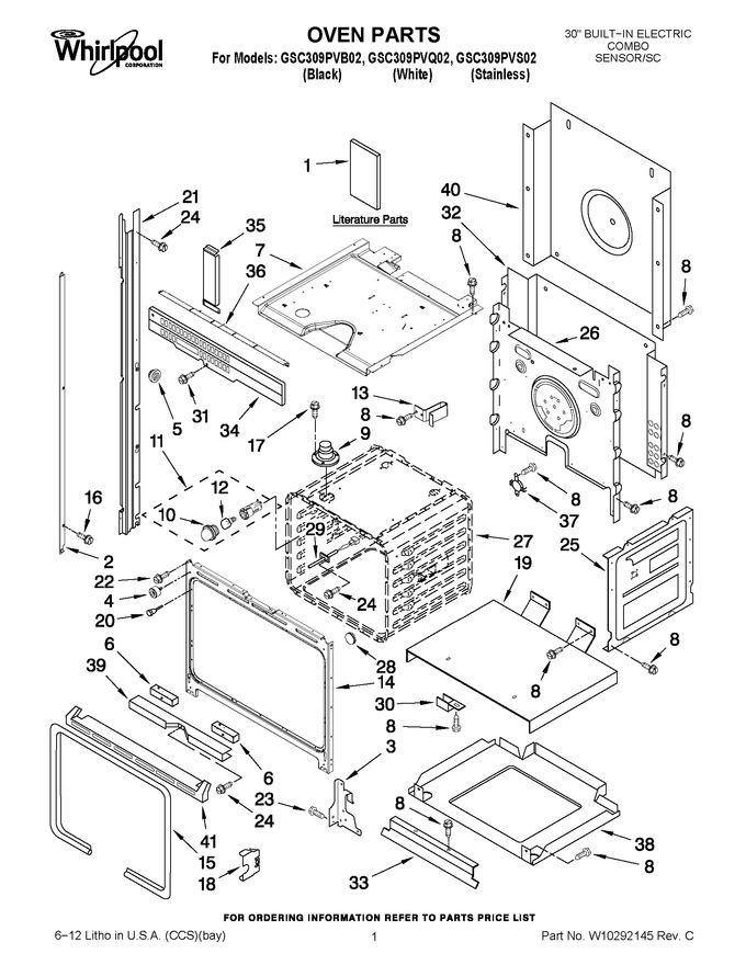 Diagram for GSC309PVQ02