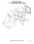 Diagram for 03 - Oven Door Parts