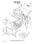 Diagram for 03 - Oven Parts