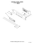 Diagram for 09 - Control Panel Parts