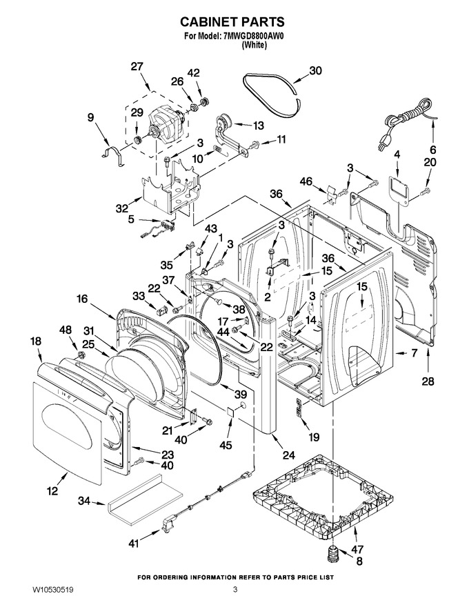 Diagram for 7MWGD8800AW0