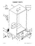 Diagram for 01 - Cabinet Parts