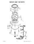 Diagram for 03 - Basket And Tub Parts