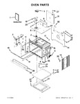 Diagram for 01 - Oven Parts