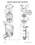 Diagram for 02 - Motor, Basket And Tub Parts