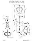 Diagram for 03 - Basket And Tub Parts