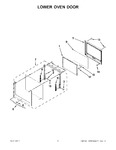 Diagram for 03 - Lower Oven Door