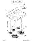 Diagram for 01 - Cooktop Parts