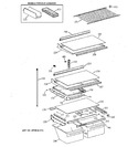 Diagram for 4 - Shelf Parts