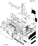 Diagram for 2 - Lower Oven