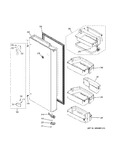 Diagram for Fresh Food Door - Rh