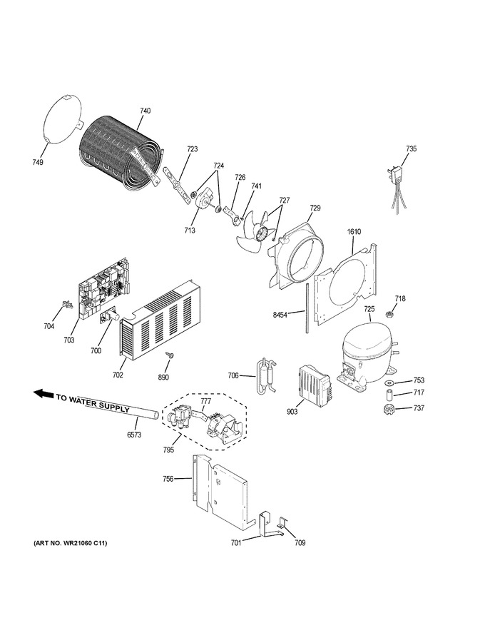 Diagram for CSB48WSKCSS