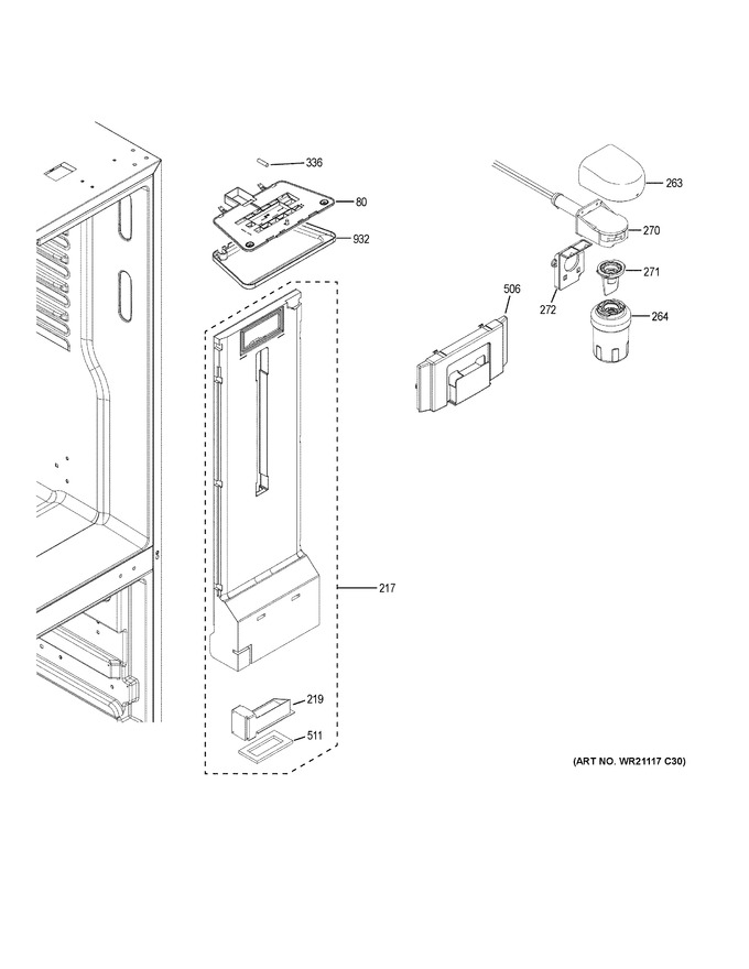 Diagram for GDE21EGKBRWW