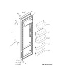 Diagram for Fresh Food Door