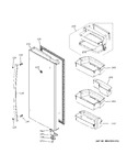 Diagram for Fresh Food Door - Rh