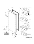 Diagram for Fresh Food Door - Rh