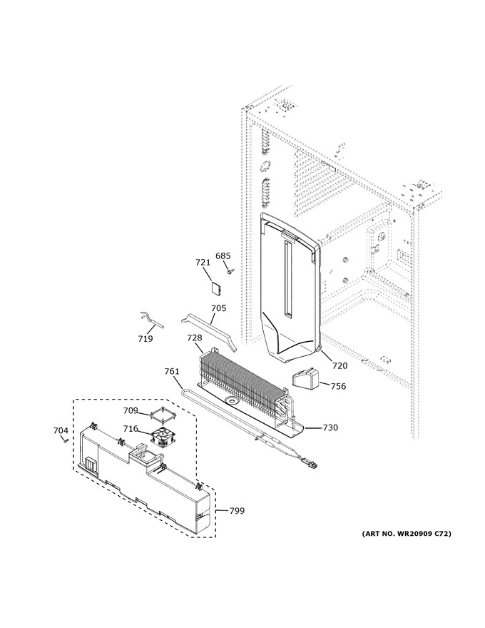 Diagram for GYE22GENFDS