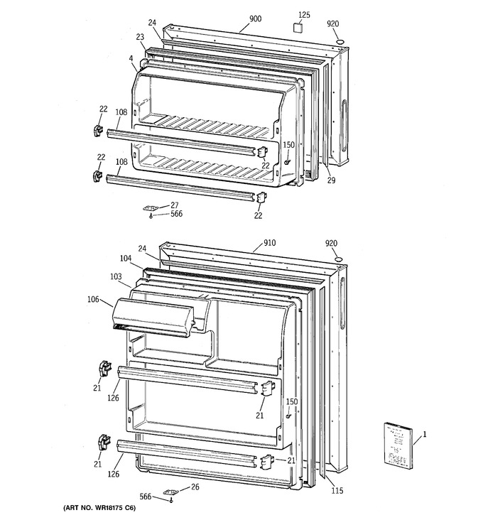 Diagram for CTH16CYBRRWW