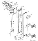 Diagram for 1 - Freezer Door