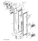 Diagram for 1 - Freezer Door