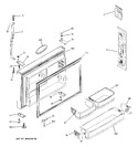 Diagram for 1 - Freezer Door