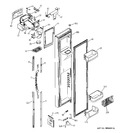 Diagram for 1 - Freezer Door