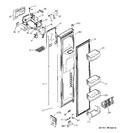 Diagram for 1 - Freezer Door