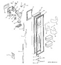 Diagram for 1 - Freezer Door