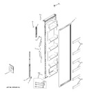 Diagram for 1 - Freezer Door