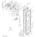 Diagram for 1 - Freezer Door