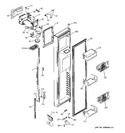 Diagram for 1 - Freezer Door