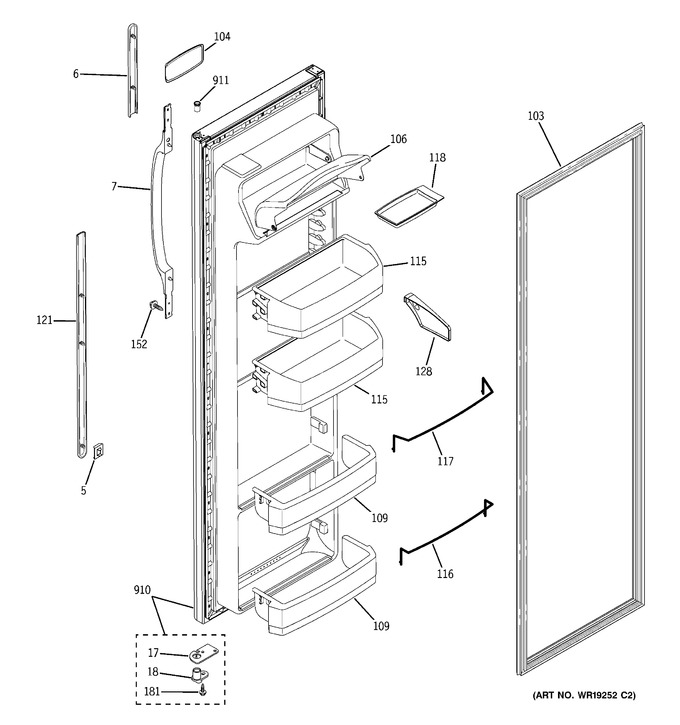 Diagram for GSA20IBPDFWW