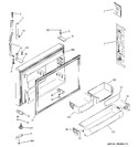 Diagram for 1 - Freezer Door