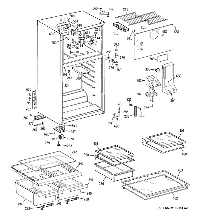 Diagram for GTS16JBRFRBB