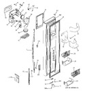 Diagram for 1 - Freezer Door