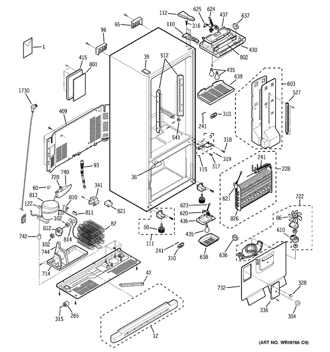 Diagram for GBS22KBRBWW