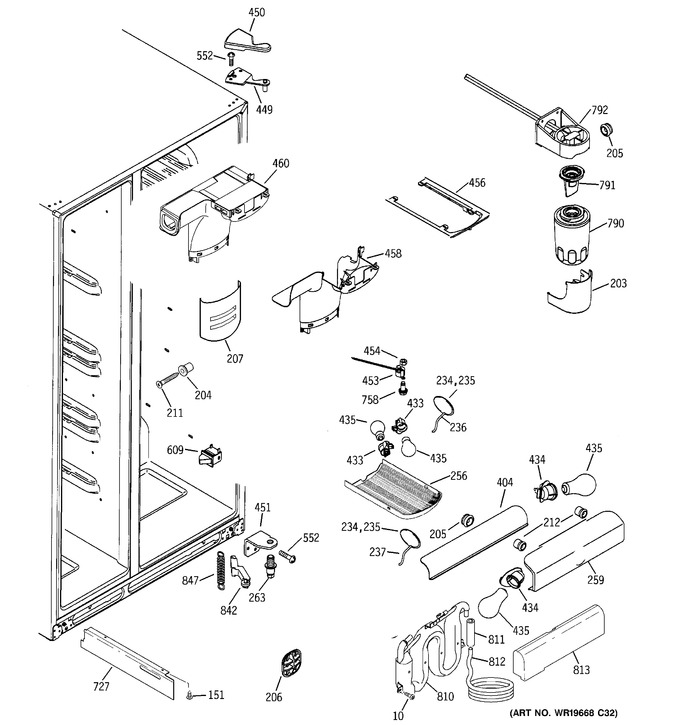 Diagram for DSF25KGTBBG