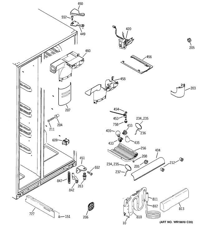 Diagram for GCE21LGTAFWW