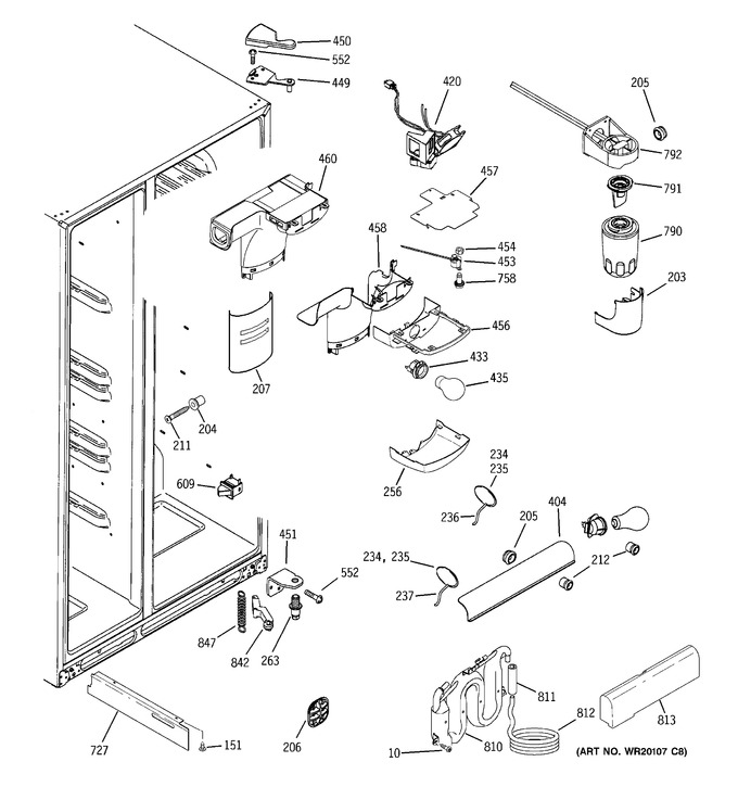 Diagram for GCE21LGTBFBB