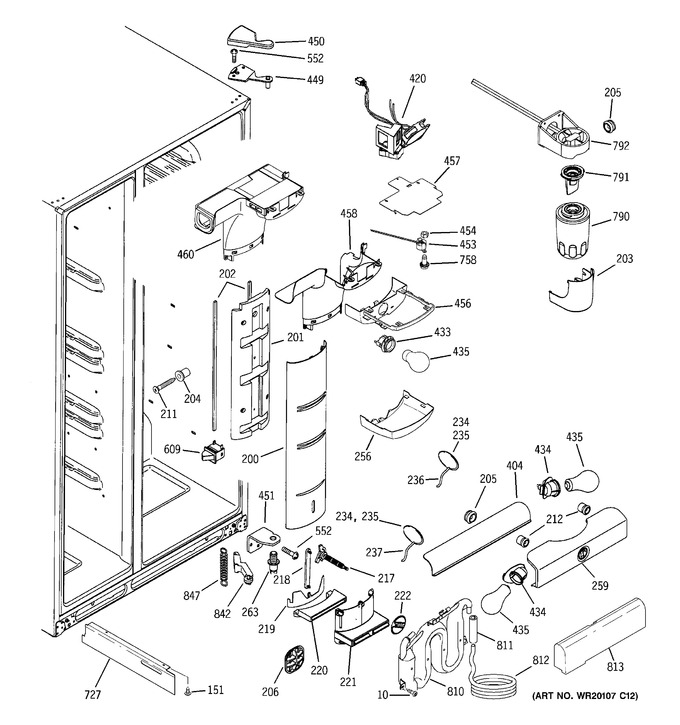 Diagram for GCE21MGTBFBB