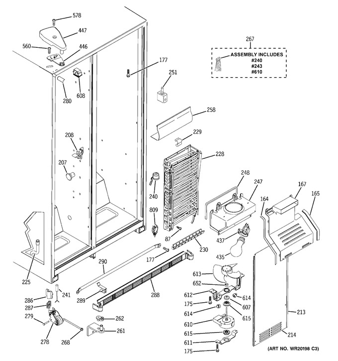 Diagram for ESH25JSWBSS