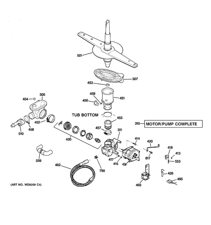 Diagram for HDA3600N10CC