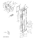 Diagram for 1 - Freezer Door