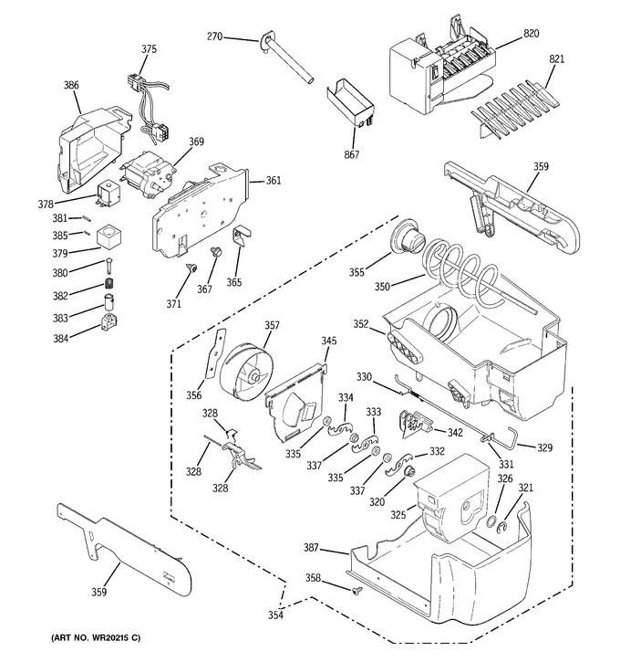 Diagram for PCF23NGWCBB