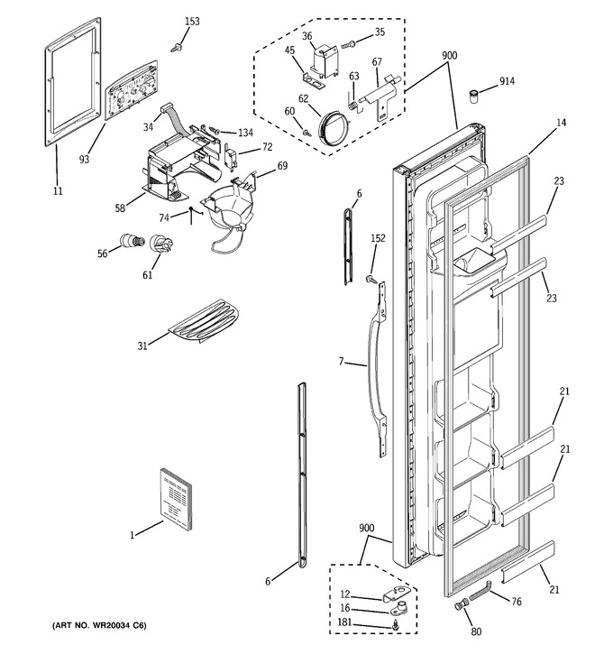 Diagram for HSS22GFTEWW