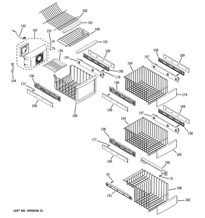 Diagram for PCF25PGWCBB