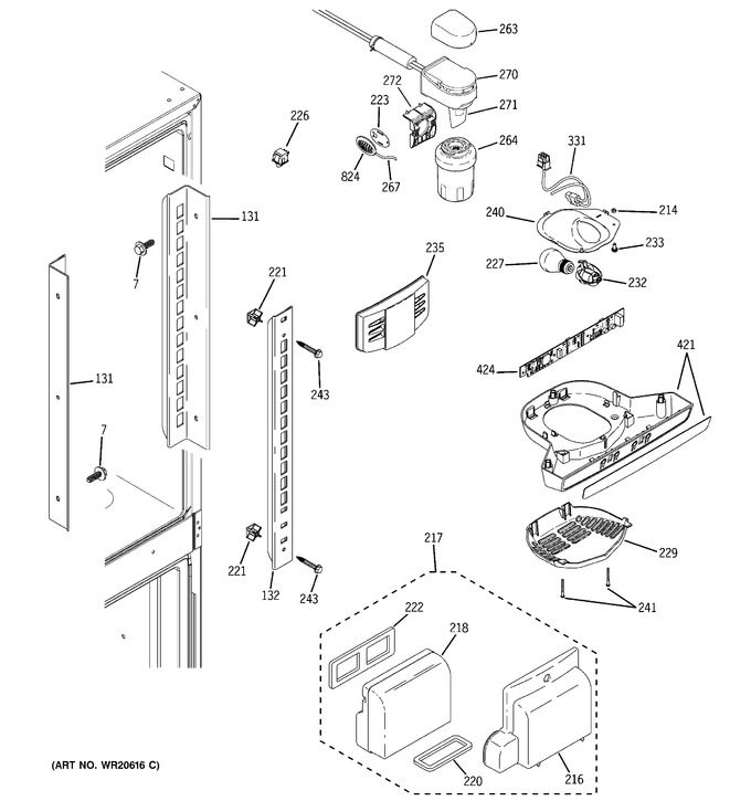 Diagram for GFSF2KEYCBB