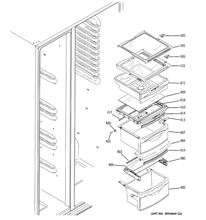 Diagram for GSHF3KGXHCWW