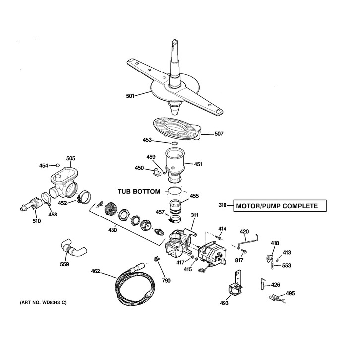 Diagram for MSD2100R20WW